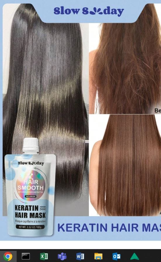 Masques pour cheveux